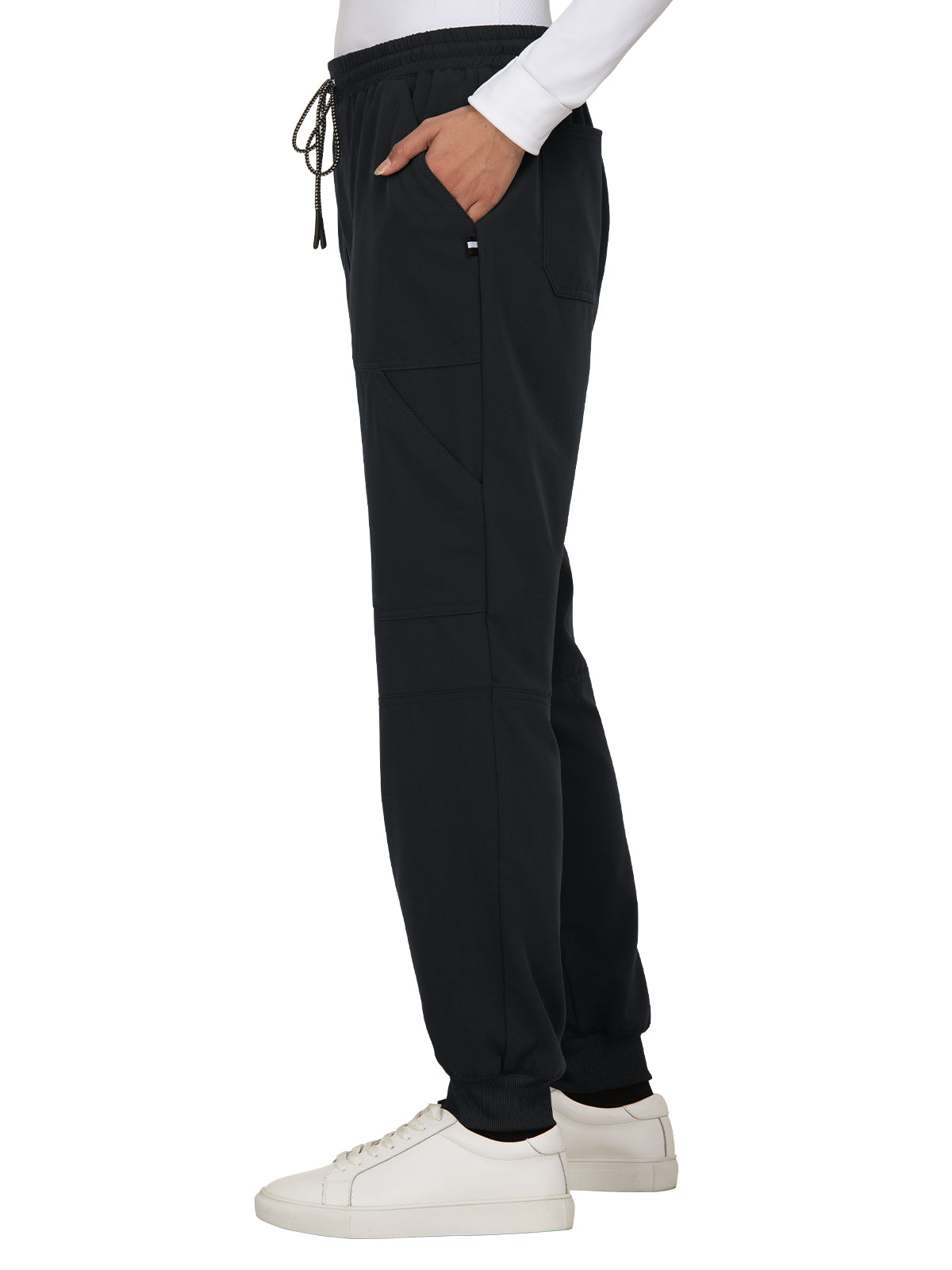 Women's 7-Pocket Stretch Jogger Good Vibe Pant - 740 - Black