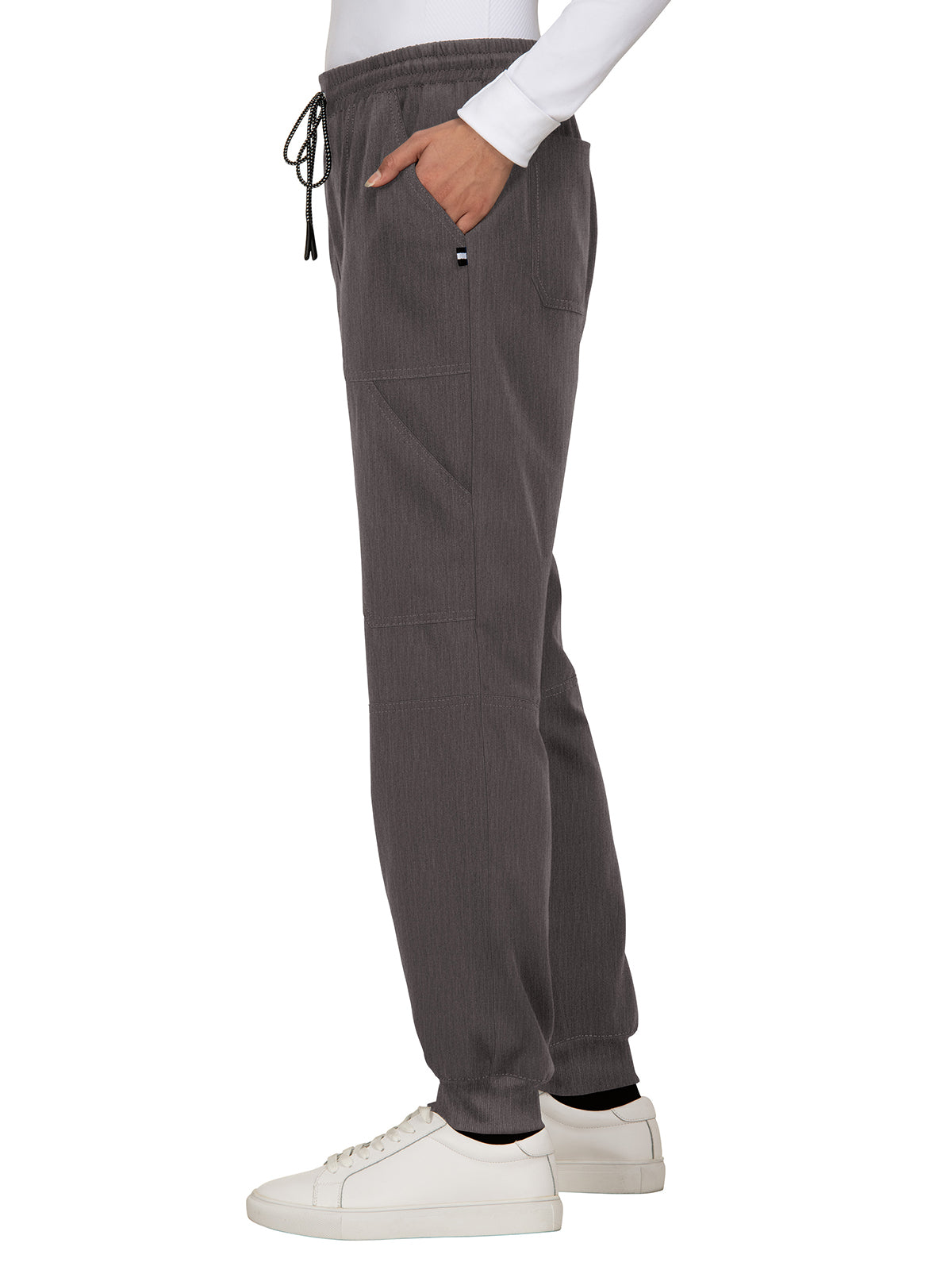 Women's 7-Pocket Stretch Jogger Good Vibe Pant - 740 - Heather Grey
