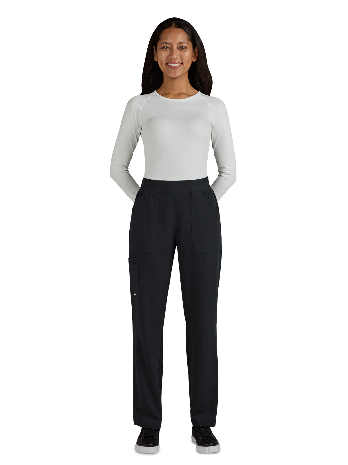 Women's 7-Pocket Boot Cut Jump Start Pant - 775 - Black