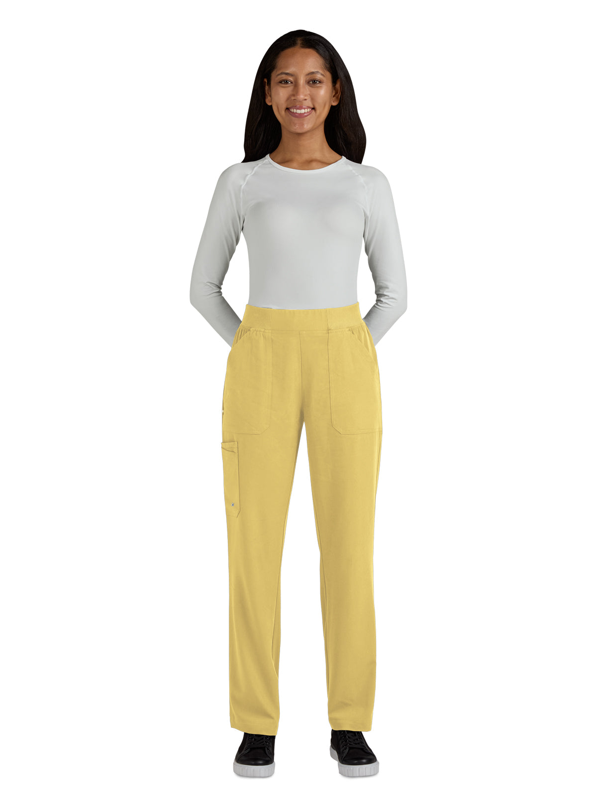 Women's 7-Pocket Boot Cut Jump Start Pant - 775 - Butter Yellow
