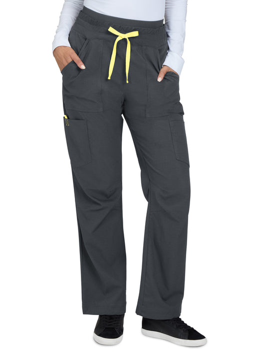Women's Six-Pocket Wide-Leg Freda Pant - 785 - Charcoal