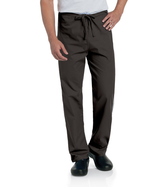 Unisex One-Pocket Reversible High-Rise Waist Pant - 7602 - Black