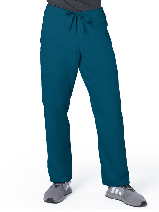 Unisex Two-Pocket High Rise Waist Straight Leg Pant - 85221 - Caribbean