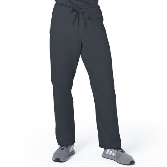 Unisex Two-Pocket High Rise Waist Straight Leg Pant - 85221 - Graphite