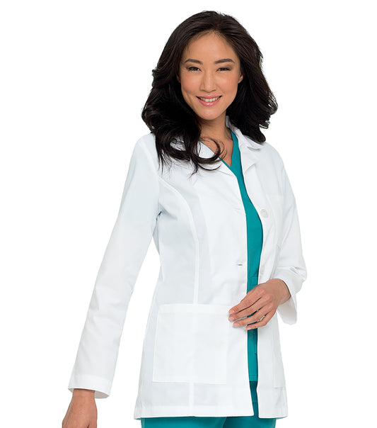 Women's Three-Pocket 31" Consultation Lab Coat - 8726 - White