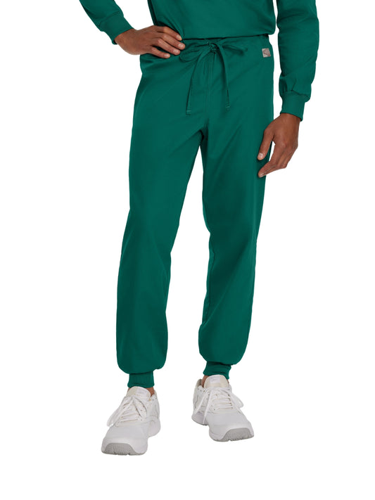 Unisex Pocketless Mid-Rise Waist Jogger Pant - LB404 - Hunter