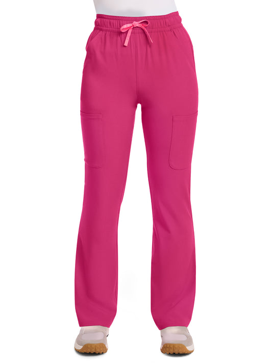 Women's 4-Pocket Flare Pant - 104 - Pink Power