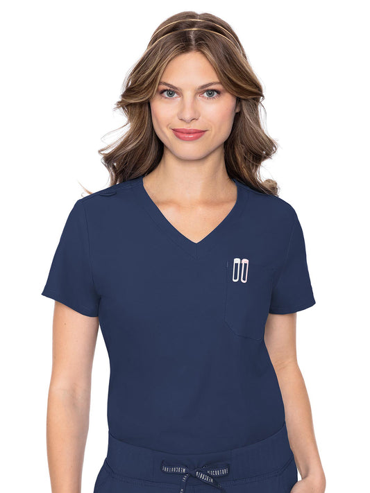 Women's 1-Pocket Tuck In Top - 2432 - Navy