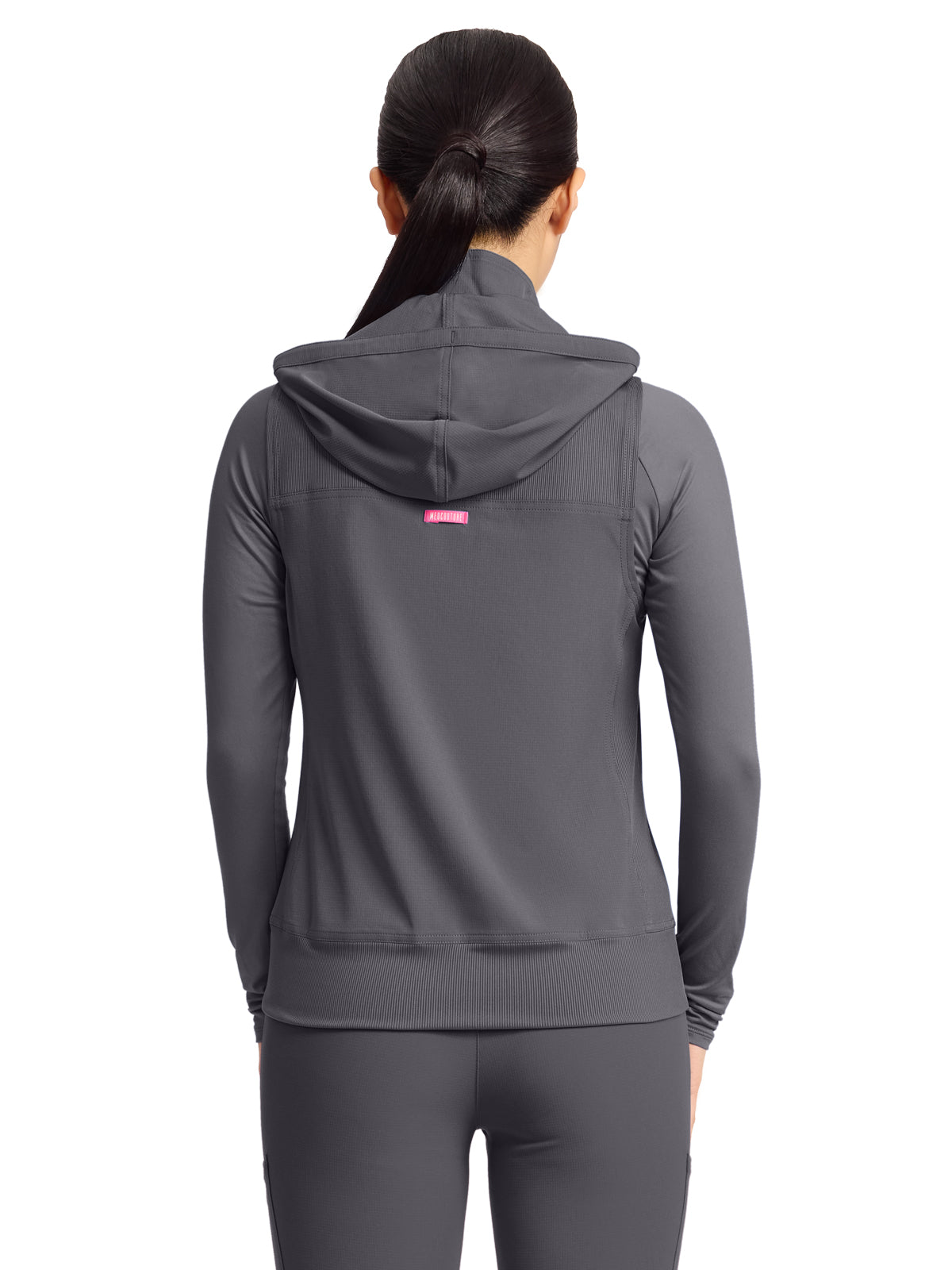 Women's 4-Pocket Zip Front Vest - 500 - Pewter
