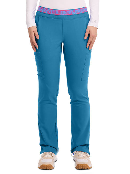 Women's 2 Cargo Pocket Pant - 7739 - Mali-Blue Shore