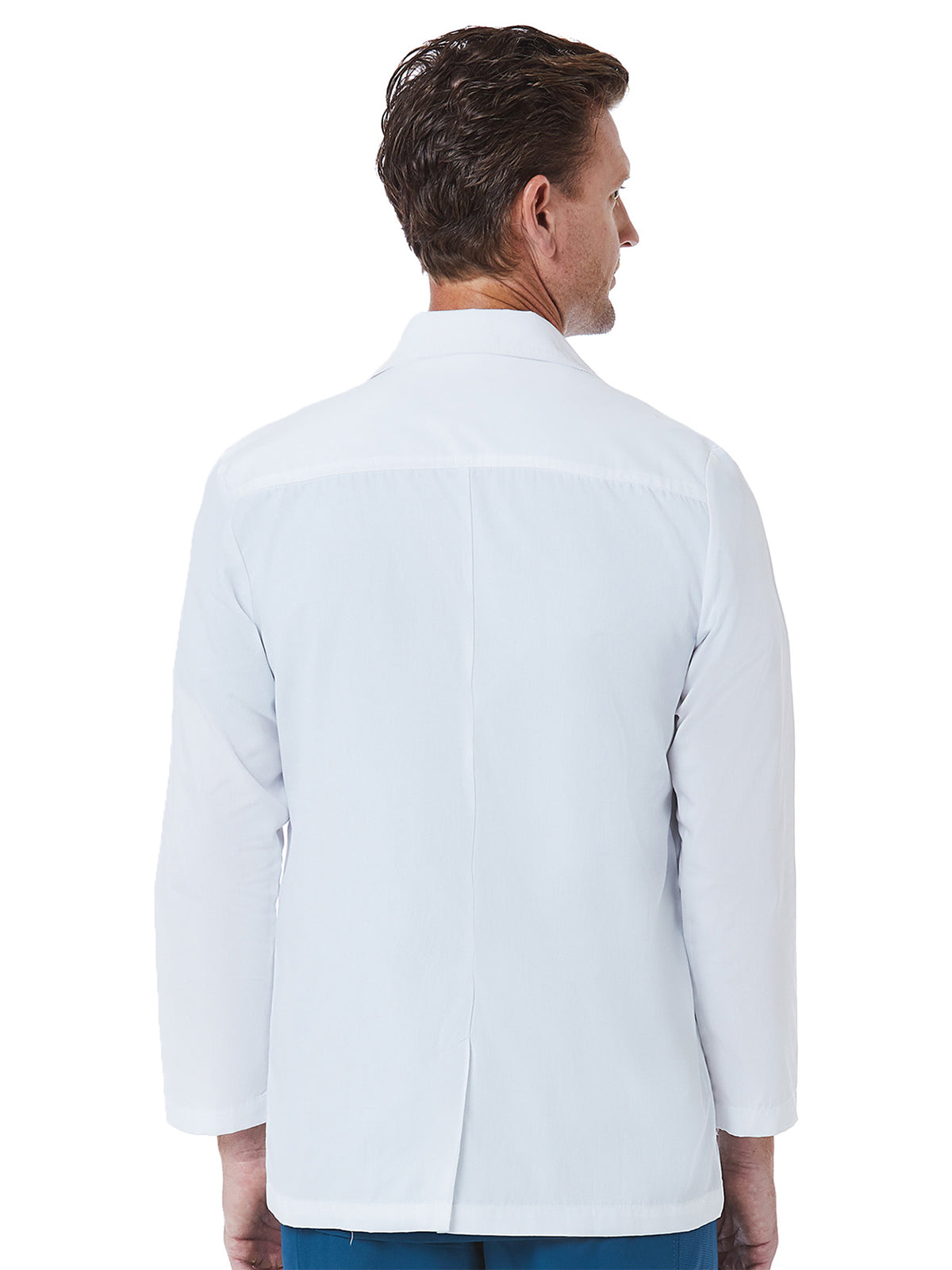 Men's Three-Pocket 30" Consultation Lab Coat - 7216 - White