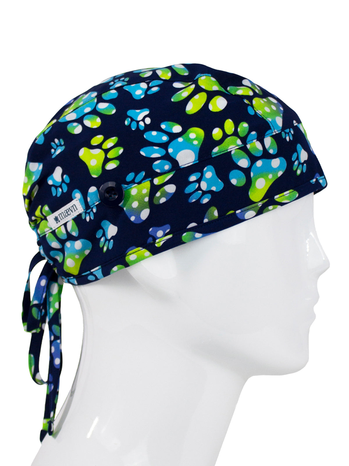 Unisex Ultra Soft Scrub Cap - NC015 - Paw Some