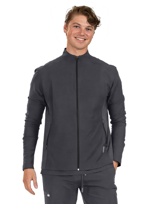 Men's Two-Pocket Perfect Jacket - 6526 - Charcoal