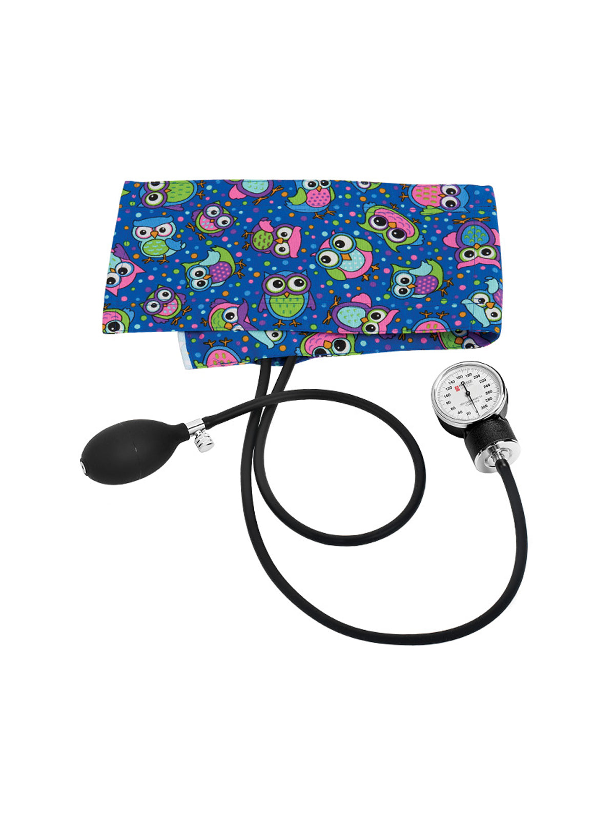 Premium Aneroid Sphygmomanometer (Supernova) - S82 - Party Owls Royal