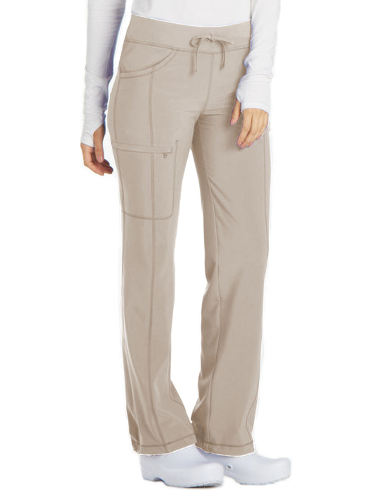 Women's 4-Pocket Low Rise Pant - 1123A - Khaki