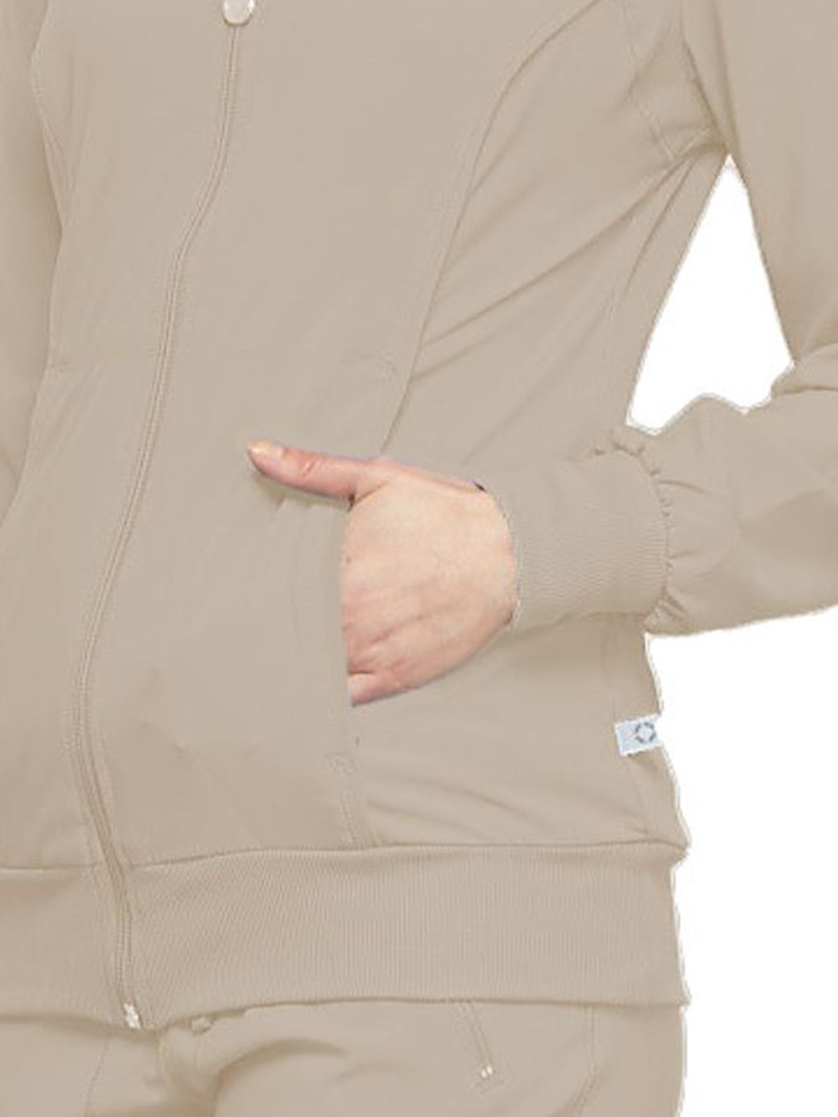 Women's 2-Pocket Contemporary Jacket - 2391A - Khaki