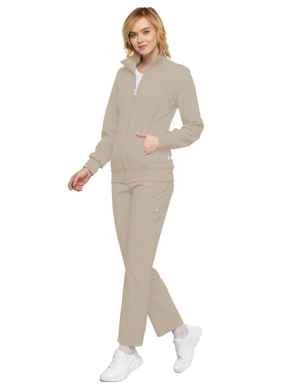 Women's 2-Pocket Contemporary Jacket - 2391A - Khaki