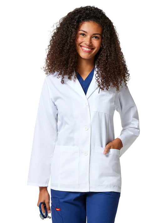 Women's Three-Pocket 28" Consultation Lab Coat - 84401 - White