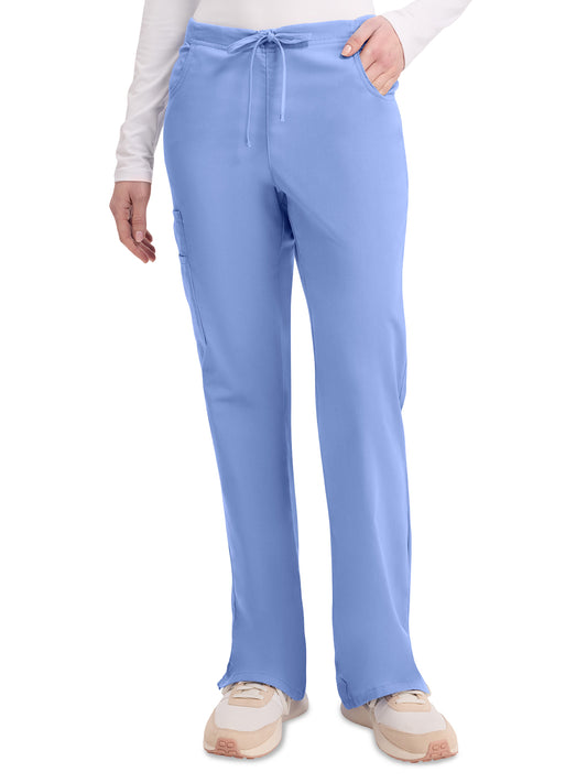 Women's 6-Pocket Mid Rise Cargo Pant - 86206 - Ciel