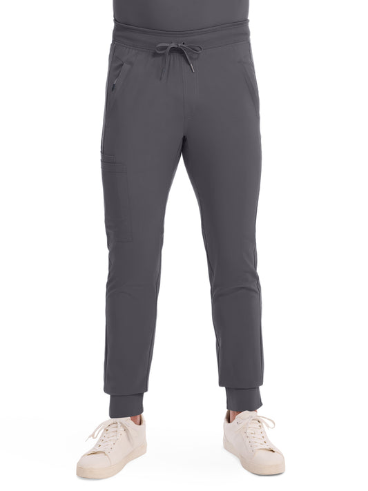 Men's 5-Pocket Mid Rise Jogger Pant - CK004A - Pewter