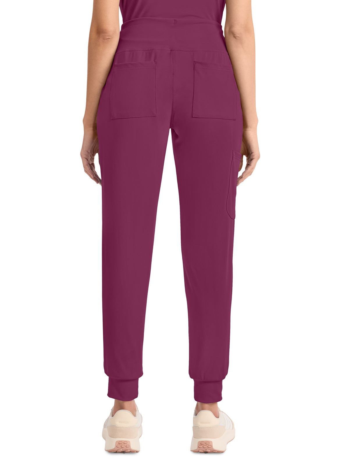 Women's 5-Pocket Jogger Pant - CK033 - Wine