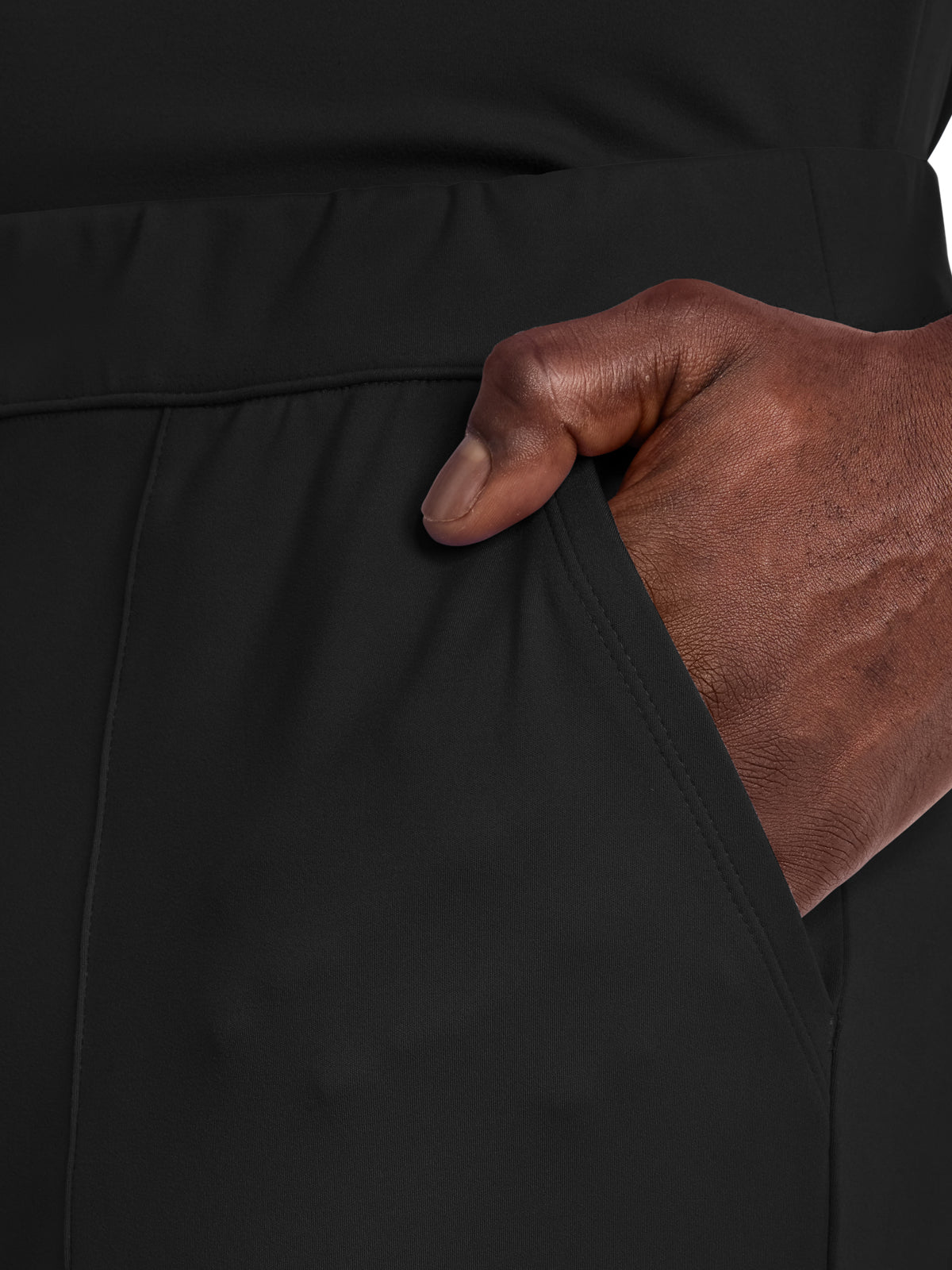 Men's 5-Pocket Jogger Pant - CK034 - Black