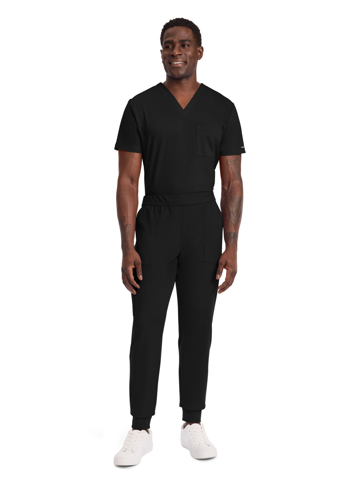 Men's 5-Pocket Jogger Pant - CK034 - Black