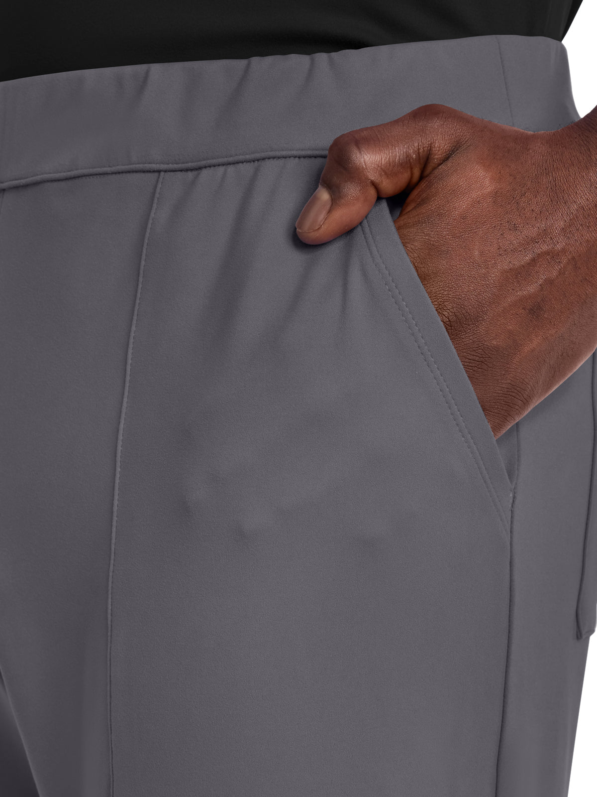 Men's 5-Pocket Jogger Pant - CK034 - Pewter