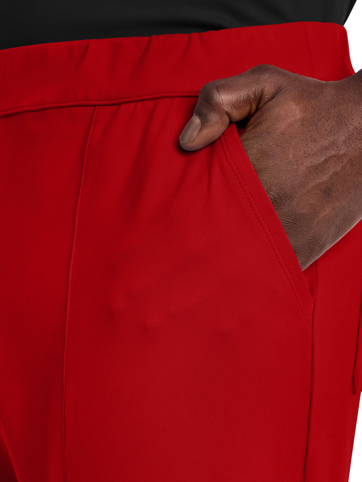 Men's 5-Pocket Jogger Pant - CK034 - Red