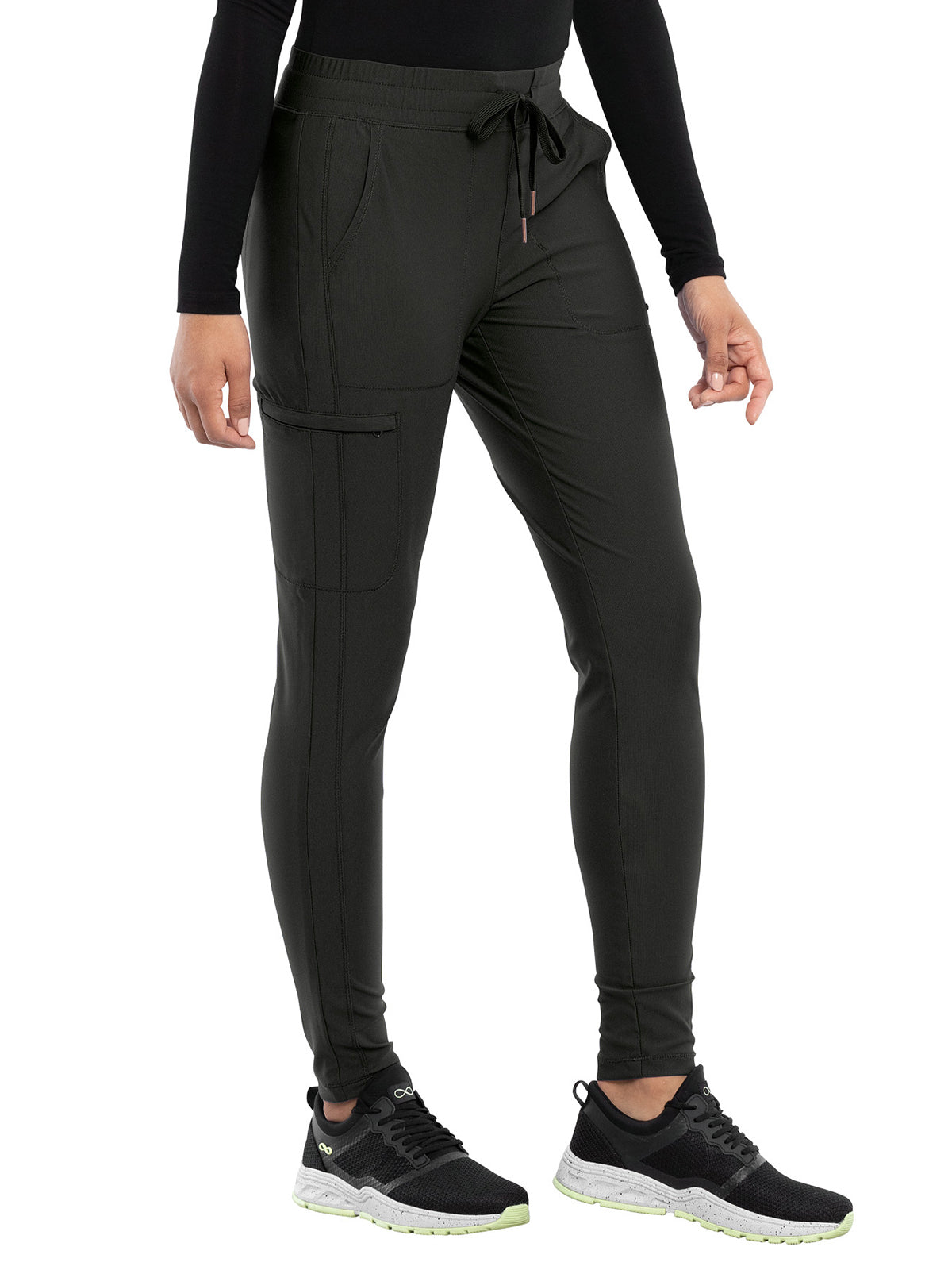 Women's 5 Pocket Tapered Leg Pant - CK095 - Olive Branch