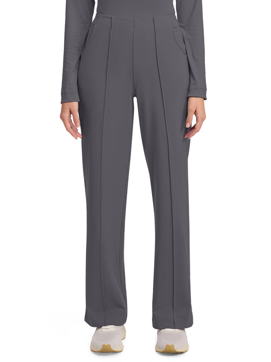 Women's 3-Pocket Wide Leg Pant - CK162 - Pewter