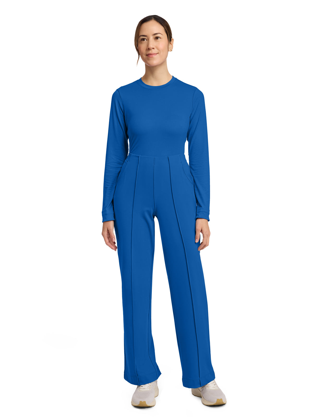 Women's 3-Pocket Wide Leg Pant - CK162 - Royal