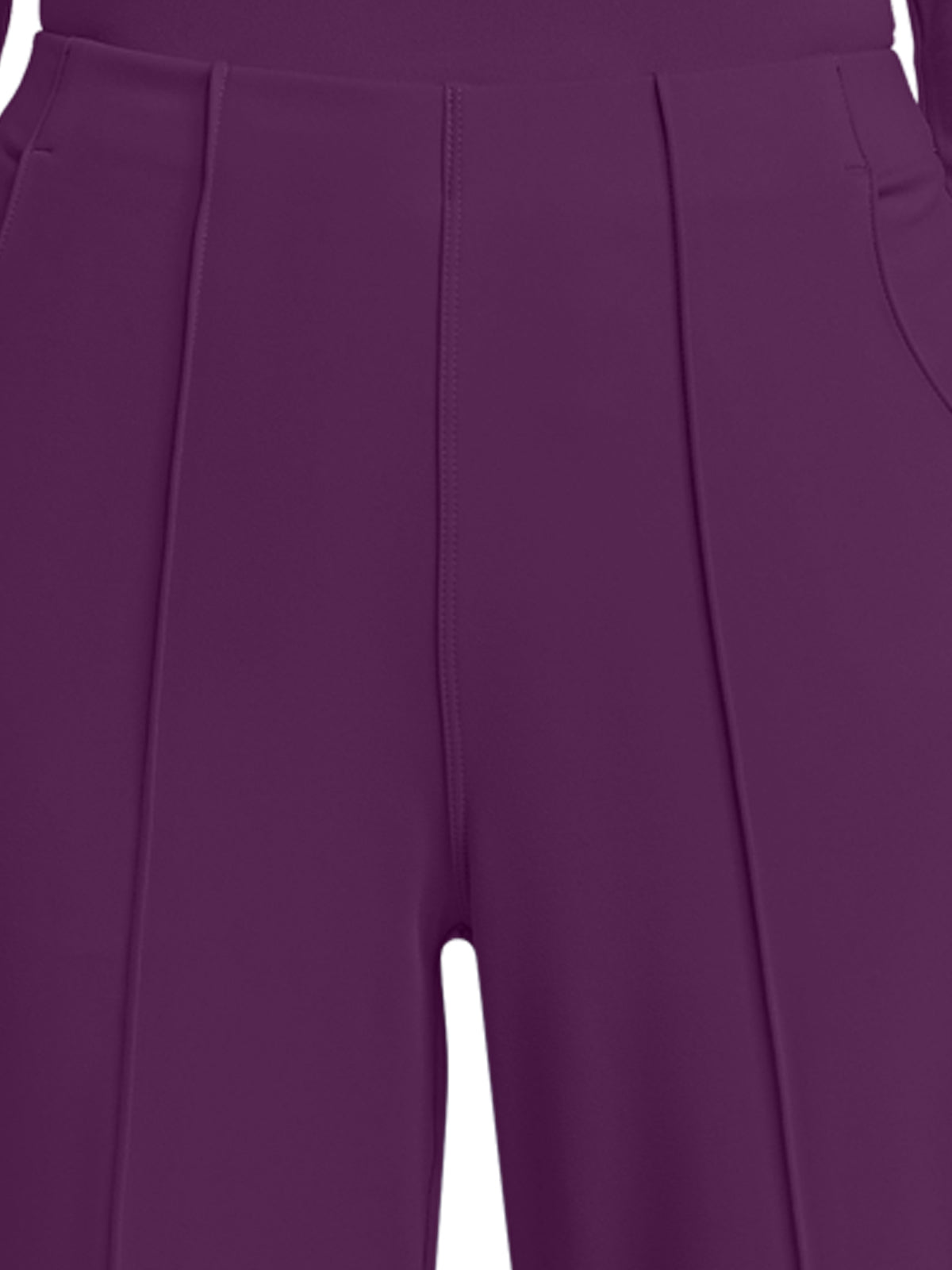 Women's 3-Pocket Wide Leg Pant - CK162 - Wild Mulberry
