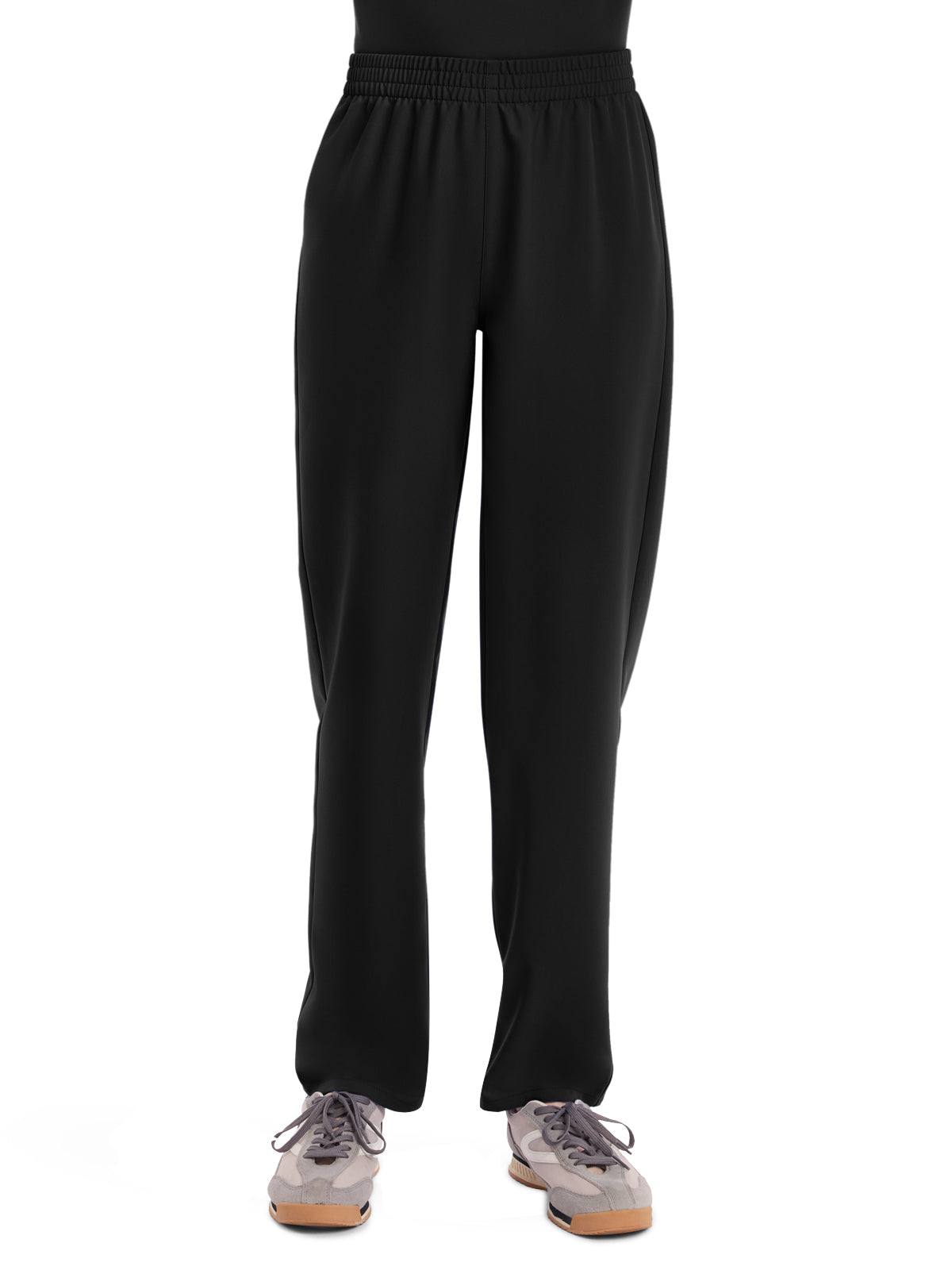 Unisex Pocketless Straight Leg Pant - CK269A - Black