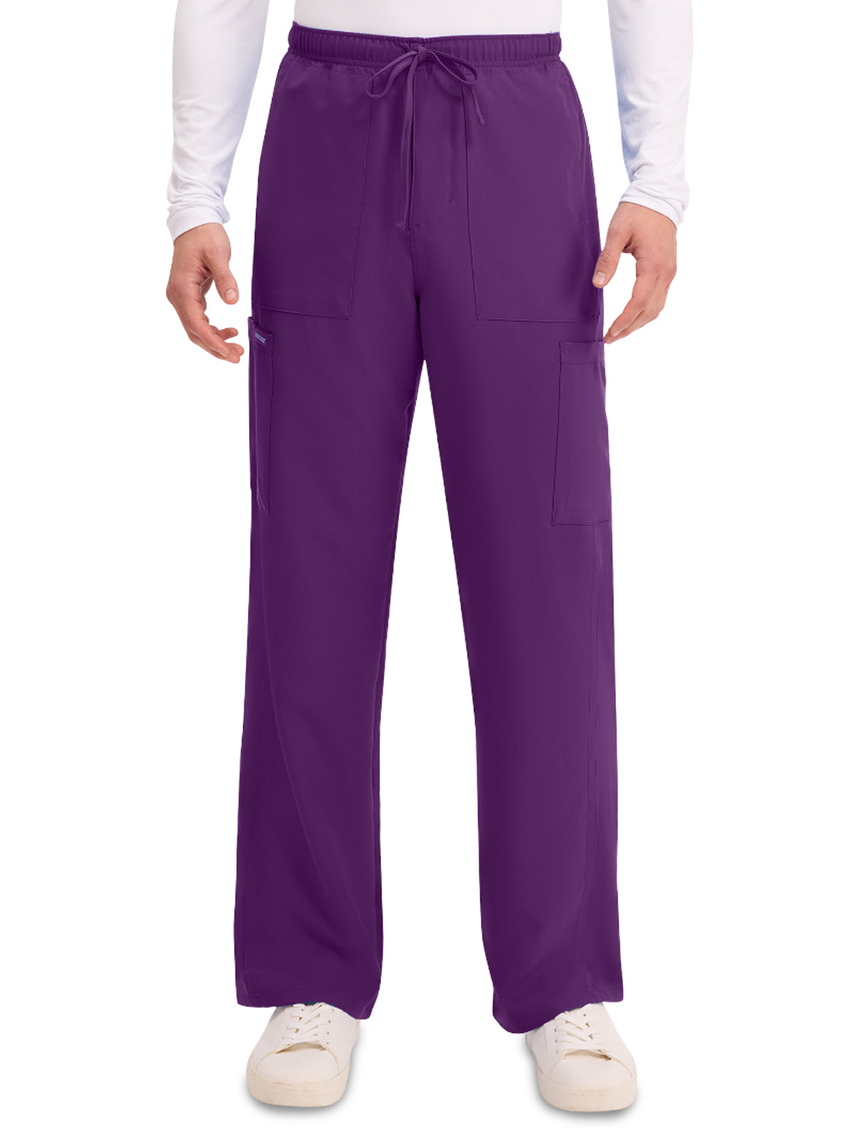 Men's 6-Pocket Straight Leg Pant - CK279A - Eggplant