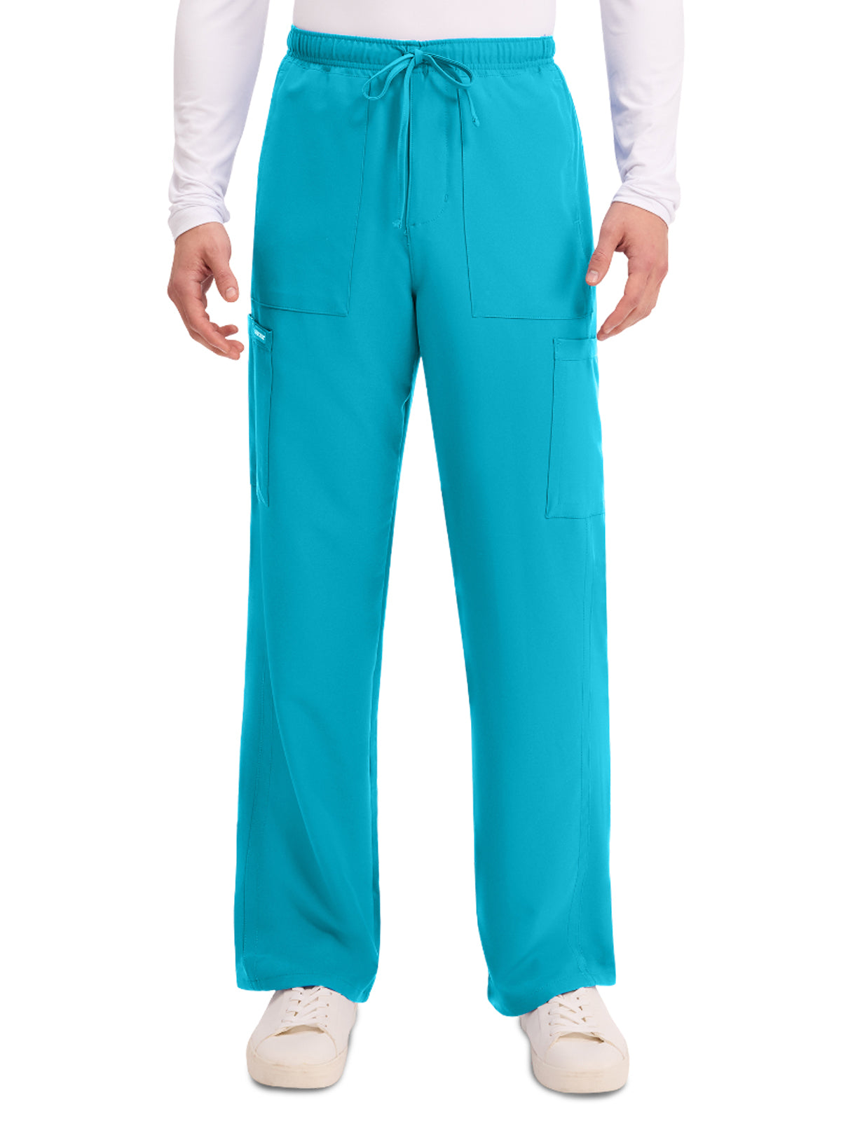 Men's 6-Pocket Straight Leg Pant - CK279A - Turquoise