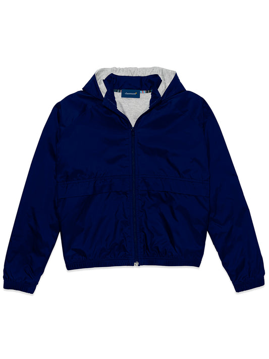 Unisex 4-Pocket Rain Jacket - CR310J - Dark Navy