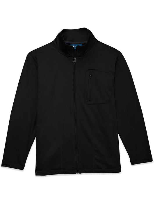 Children's Two-Pocket Full-Zip Jacket - CR315Y - Black