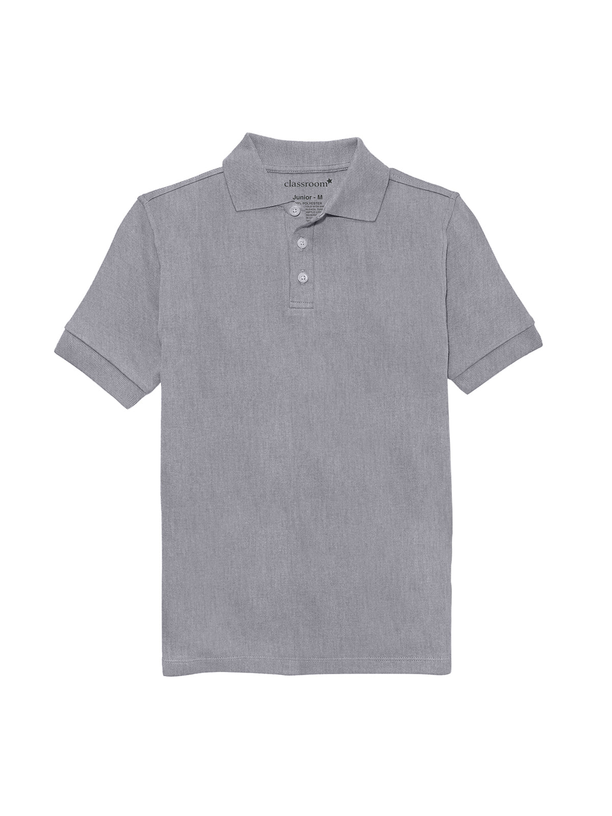 Unisex Adult Short Sleeve Interlock Polo - CR891X - Heather Gray