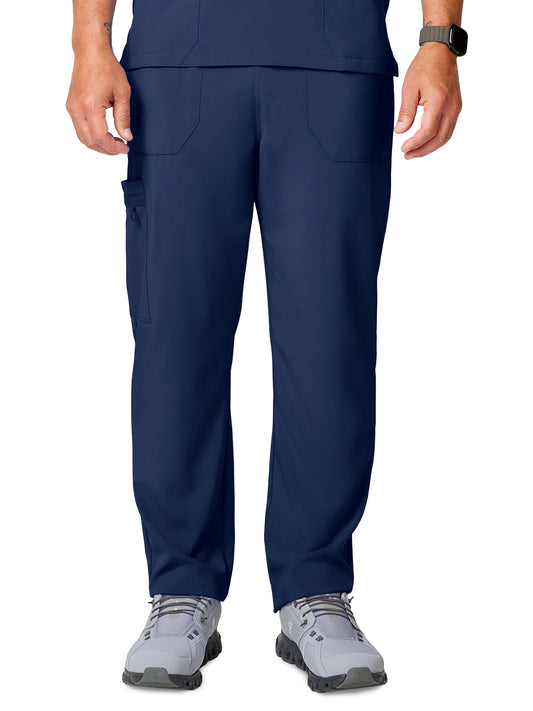 Unisex 5-Pocket Natural Rise Tapered Leg Pant - DK019 - Navy