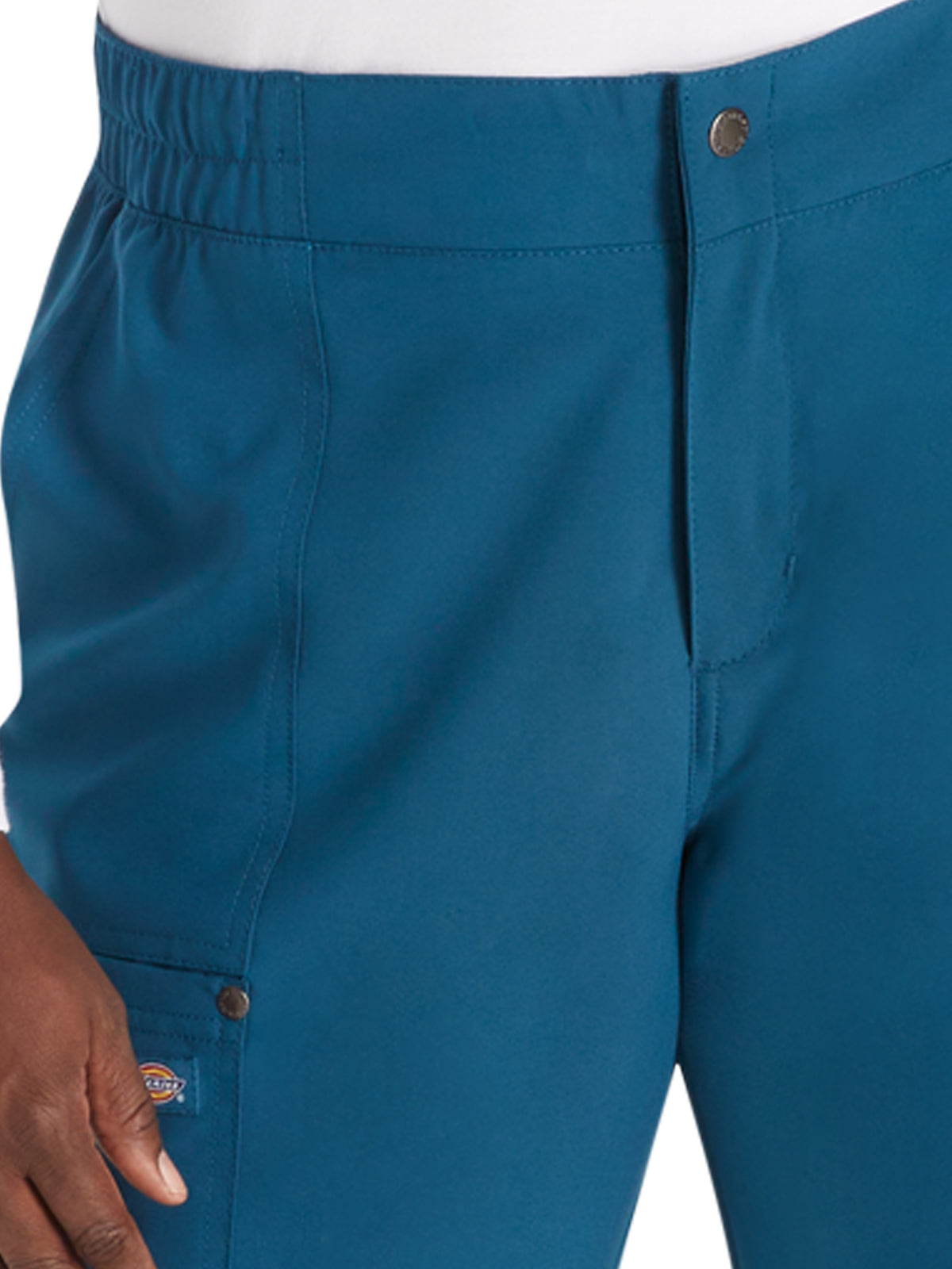 Women's 5-Pocket Wide Leg Pant - DK219 - Caribbean Blue