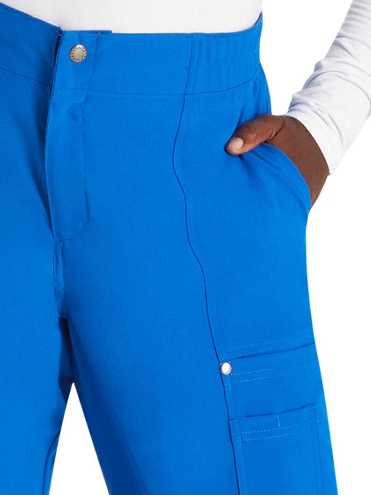 Women's 5-Pocket Wide Leg Pant - DK219 - Royal