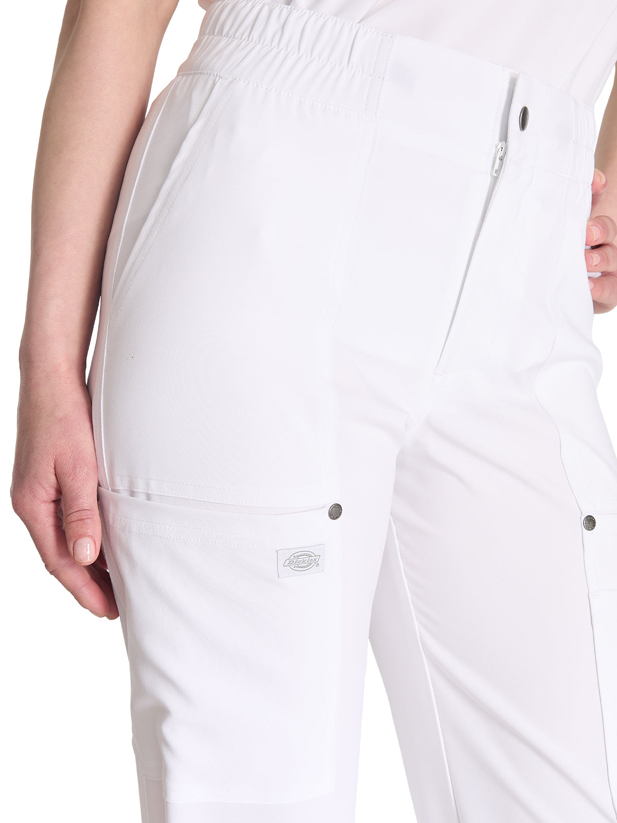 Women's 5-Pocket Wide Leg Pant - DK219 - White