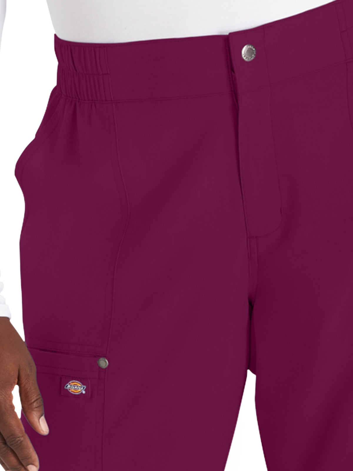 Women's 5-Pocket Wide Leg Pant - DK219 - Wine