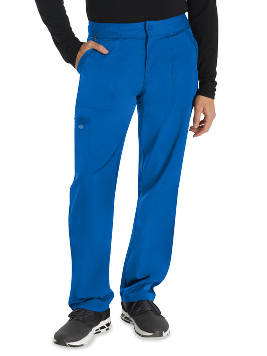 Men's 6-Pocket Mid Rise Straight Leg Pant - DK220 - Royal