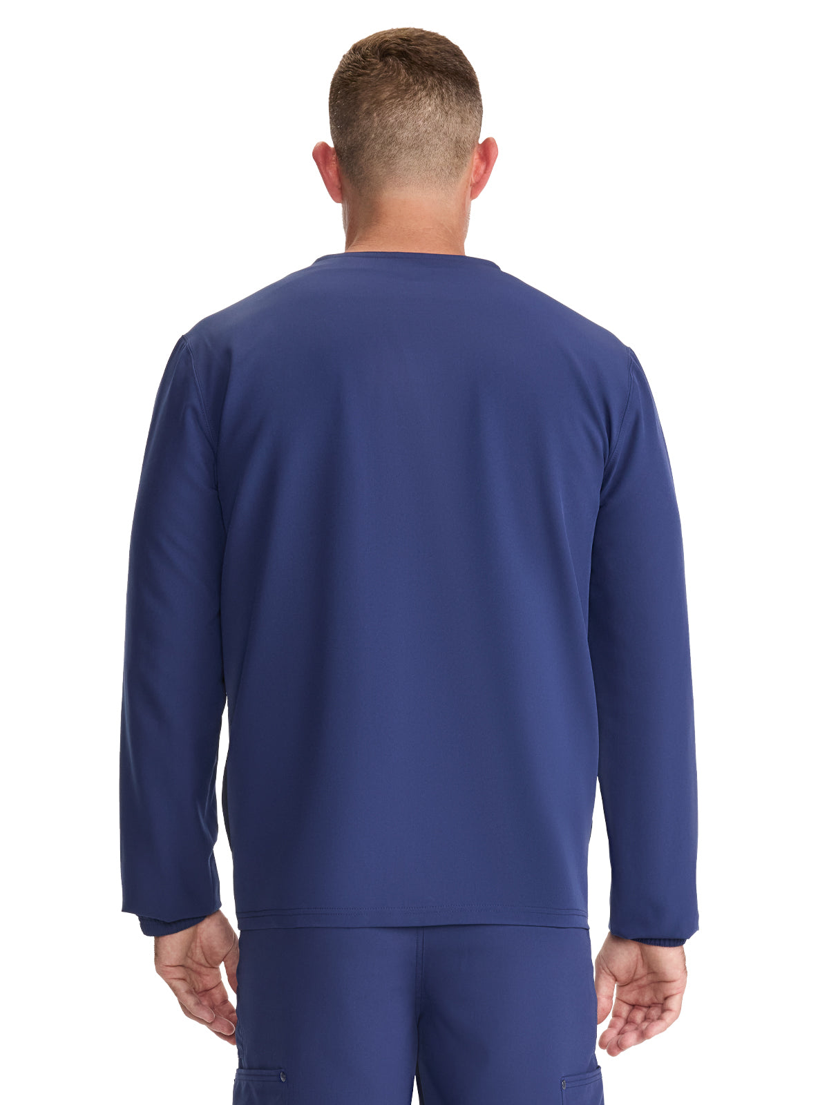 Men's 3-Pocket Front-Zip Jacket - DK323 - Navy