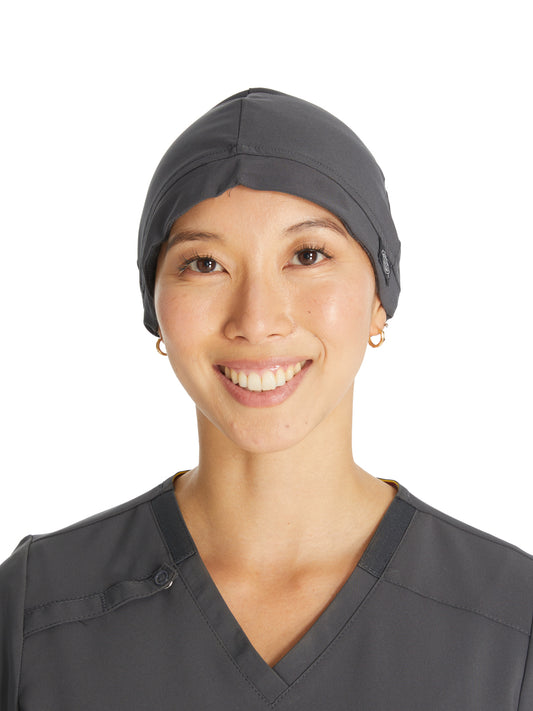 Unisex 4-Way Stretch Scrub Hat - DK502 - Pewter