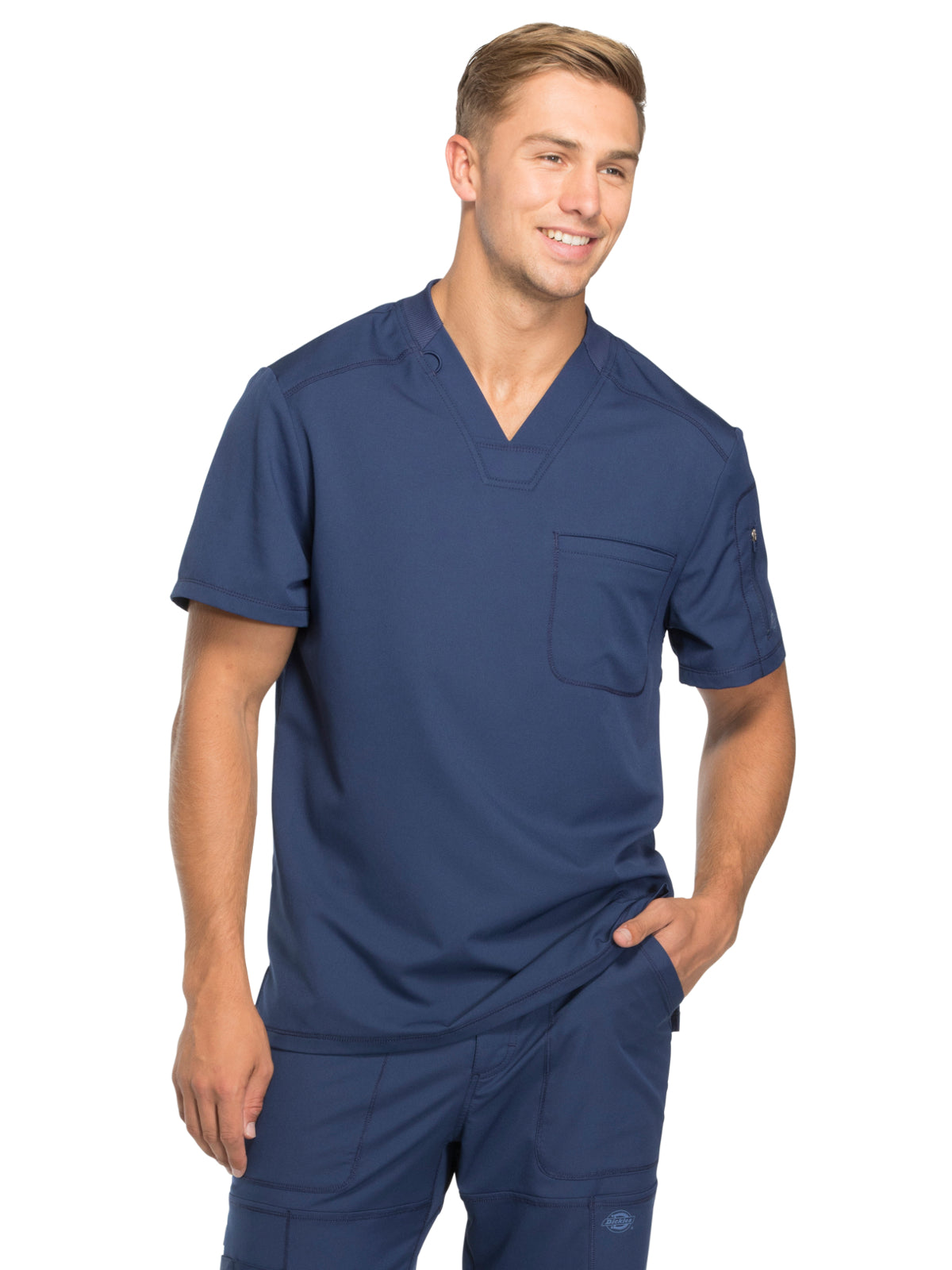 Men's 2-Pocket Tuckable Top - DK610 - Navy