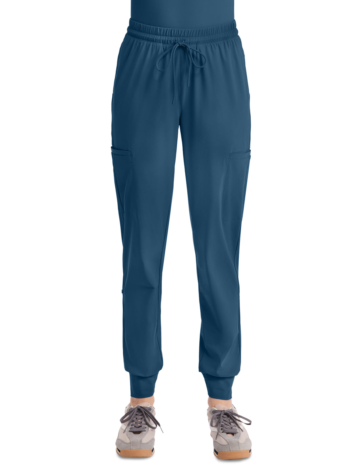 Women's 5-Pocket Jogger Pant - IN024A - Caribbean Blue