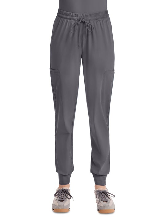 Women's 5-Pocket Jogger Pant - IN024A - Pewter